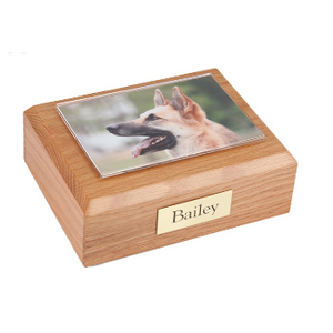 Traditional Urn With Photo Holder Image