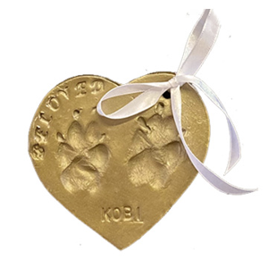 Clay Paw Print Image
