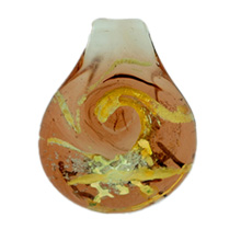 Copper Handmade Glass Pendant Image