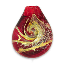 Morning Sky Handmade Glass Pendant Image
